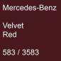 Preview: Mercedes-Benz, Velvet Red, 583 / 3583.